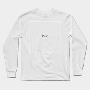 Footnote Long Sleeve T-Shirt